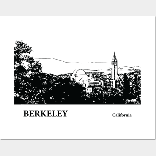 Berkeley California Posters and Art